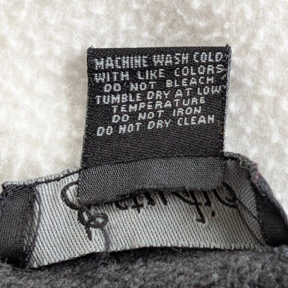 EStudio Women's One Size Poncho Wrap Shawl Reversible Black White Fringe Plaid - Picture 16 of 16